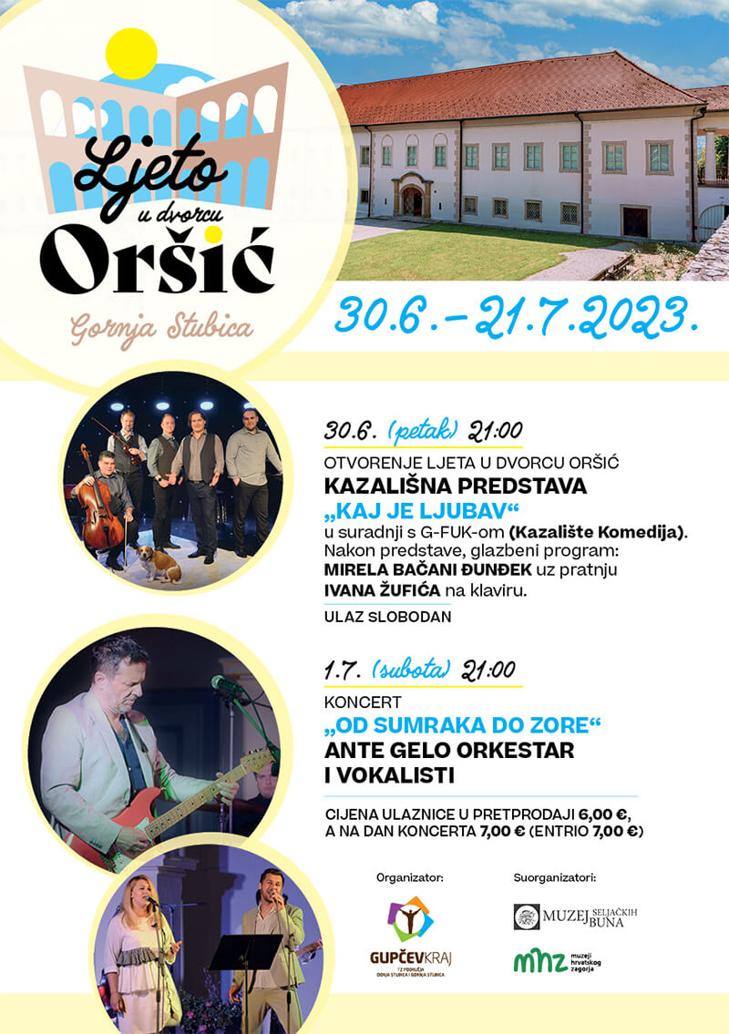 ljeto u dvorcu oršić 2023.