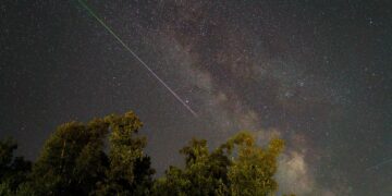 ilustracaija, meteori