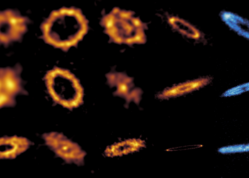 Detaljna snimka diska planetarnih ostataka oko mlade zvijezde snimljena teleskopom ALMA