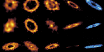 Detaljna snimka diska planetarnih ostataka oko mlade zvijezde snimljena teleskopom ALMA